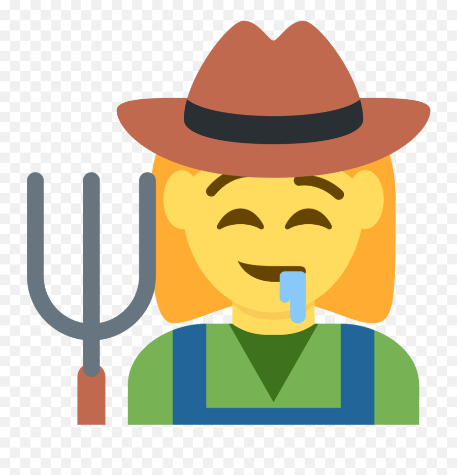 Rural Emoji,Drooling Emoji