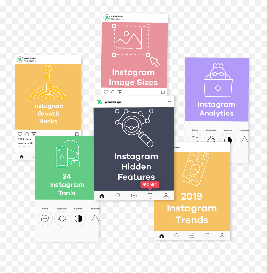 2019 Instagram Expert Pack By Planable - Planable Vertical Emoji,Calendar Emoji