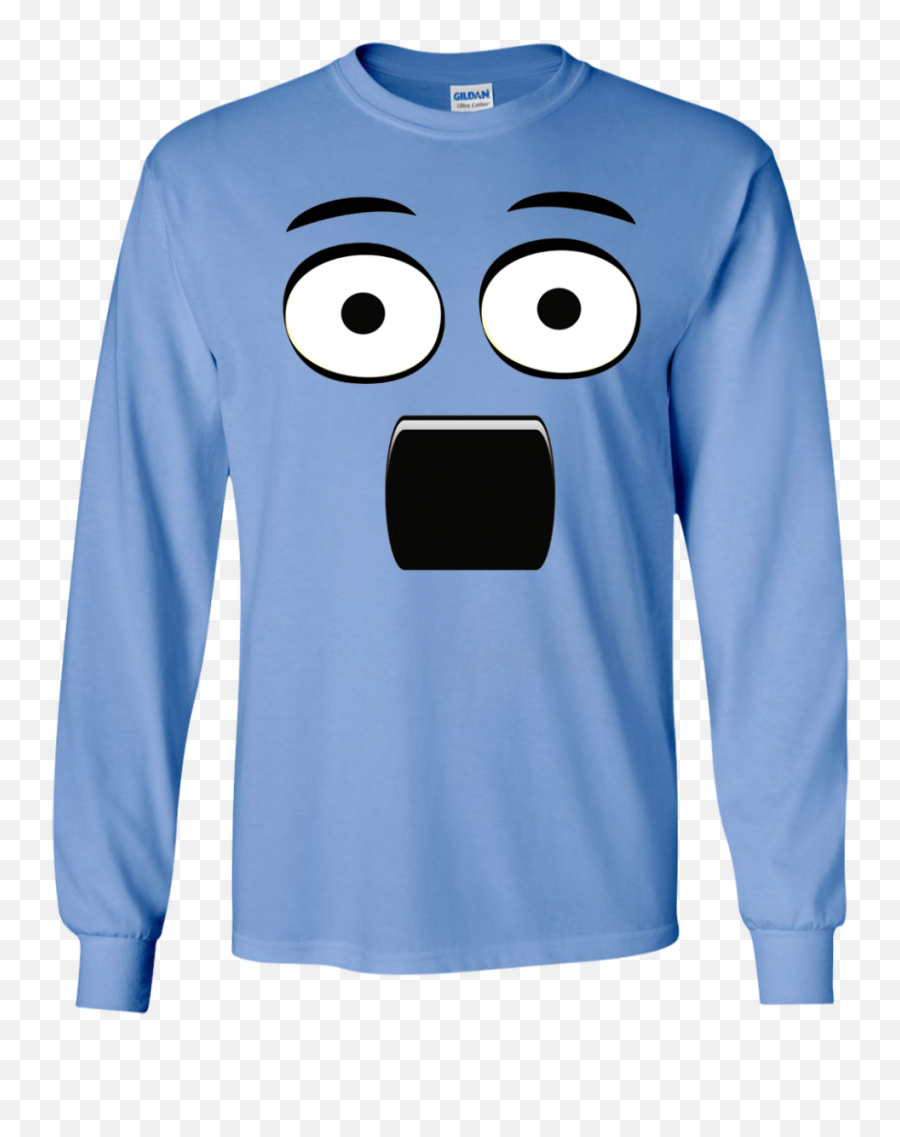 Emoji T - Shirt With A Surprised Face And Open Mouth Shirt Merch,Surprised Emoji Png