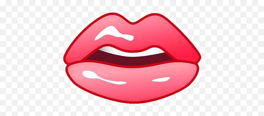 Lips Emoji Transparent Background Png - Facebook Lips Emoji Png,Transparent Emoji