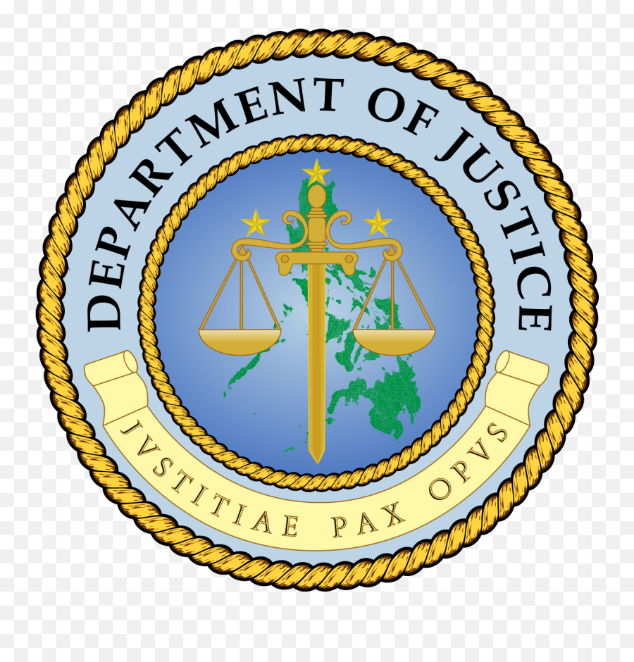 Department Of Justice Philippines Logo Clipart - Full Size Department Of Justice Logo Philippines Emoji,Philippines Flag Emoji