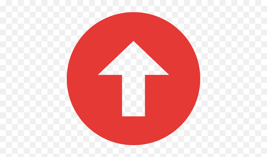 Fileeo Circle Red Arrow - Upsvg Wikimedia Commons London Underground Emoji,Arrow Up Emoji