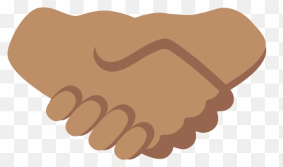 Hand Emoji Clipart Handshake - Shaking Hand Png Emoji,Hand Emojis