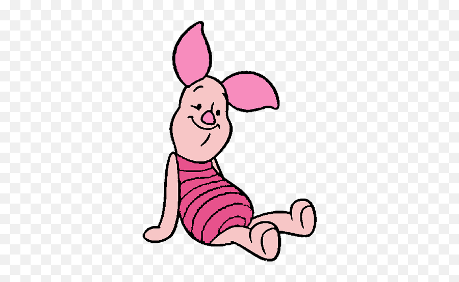 Disney Clipart - Cartoon Winnie The Pooh Piglet Emoji,Piglet Emoticon