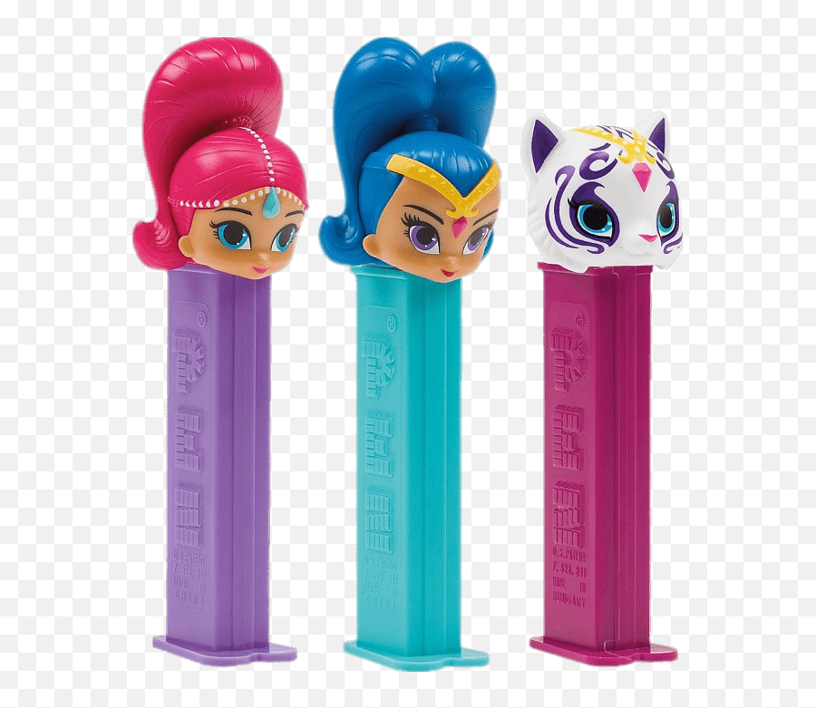 Distributeurs Pez Shimmer Et Shine Png Transparents - Stickpng Shimmer And Shine Pez Emoji,Emoji Pez