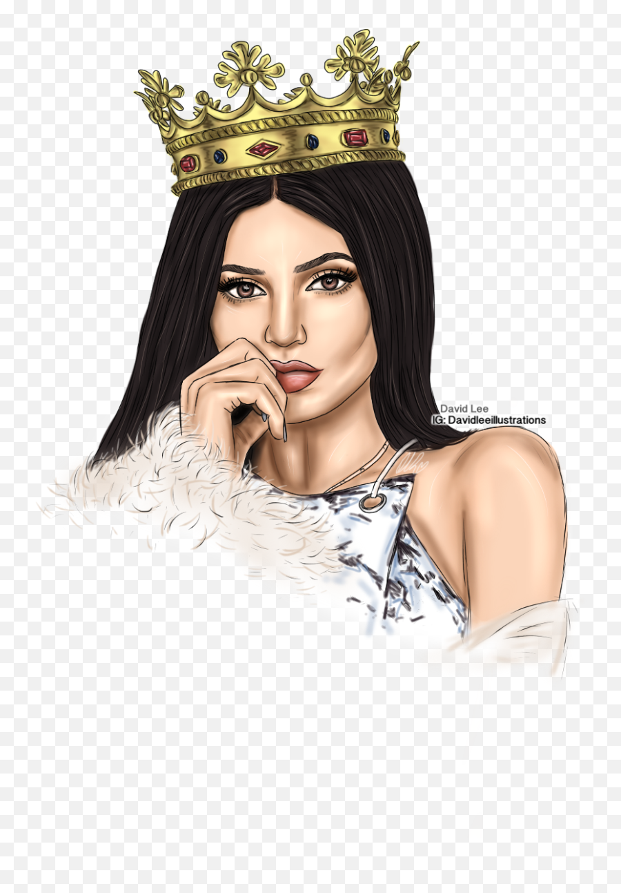 Kardashian Kardashian Jenner - Kylie Jenner Cartoon Emoji,Kim K Emoji