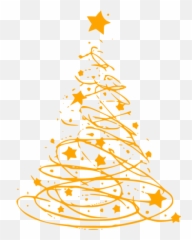 Orange Christmas 17 Icon - Tree Png Free Emoji