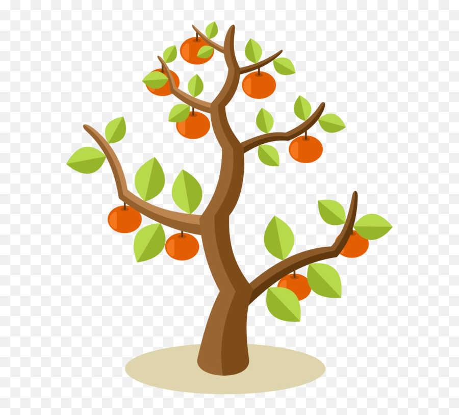 Download Free Png Vector Fruit Tree - Tree Cartoon Png Free Emoji,Snapchat Fruit Emoji