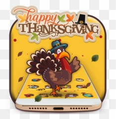 Turkey Thanksgiving Theme - Transparent Happy Thanksgiving Png Emoji,Turkey Emojis