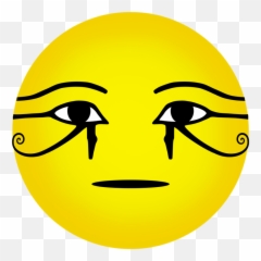 Egyptian Emoji - Eye Of Ra Thoth