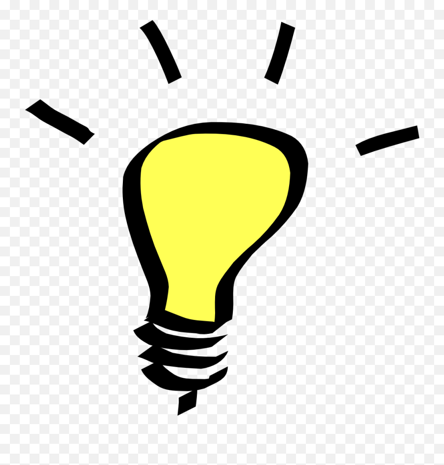Light Bulb Clip Art For Kids Free - Lightbulb Clipart Png Emoji,Emoji Light Bulb