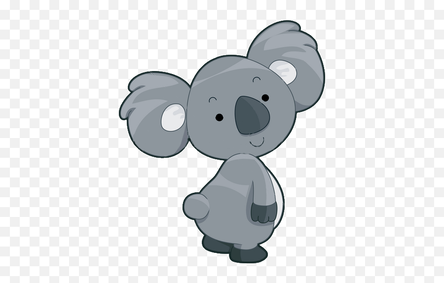 Picture - Cute Koala Cartoon Emoji,Koala Emoji Snapchat