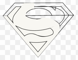 How To Draw Superman Logo - Clip Art Emoji