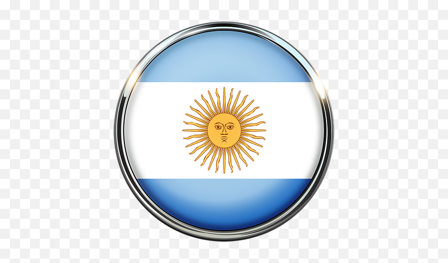 Argentina Flag Circle - Logo Bandera Argentina Png Emoji,Argentina Flag Emoji