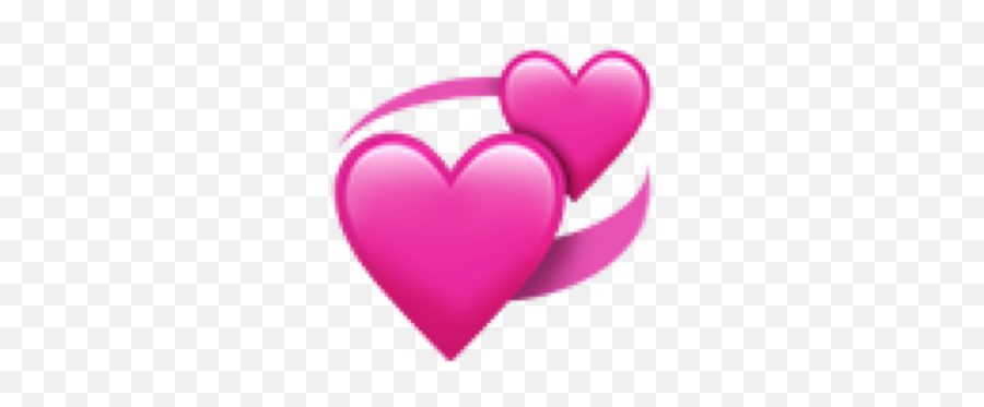 Pink Heart Emoji Iphone Freetoedit - Heart,Pink Hearts Emoji