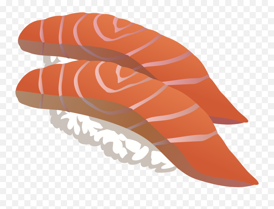 Sushi Emoji Transparent Png Clipart - Salmon Sushi Clipart,Sushi Emoji