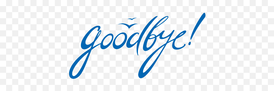 Download Free Png Goodbye High Quality Png Web Icons Png - Calligraphy Emoji,Goodbye Emoji