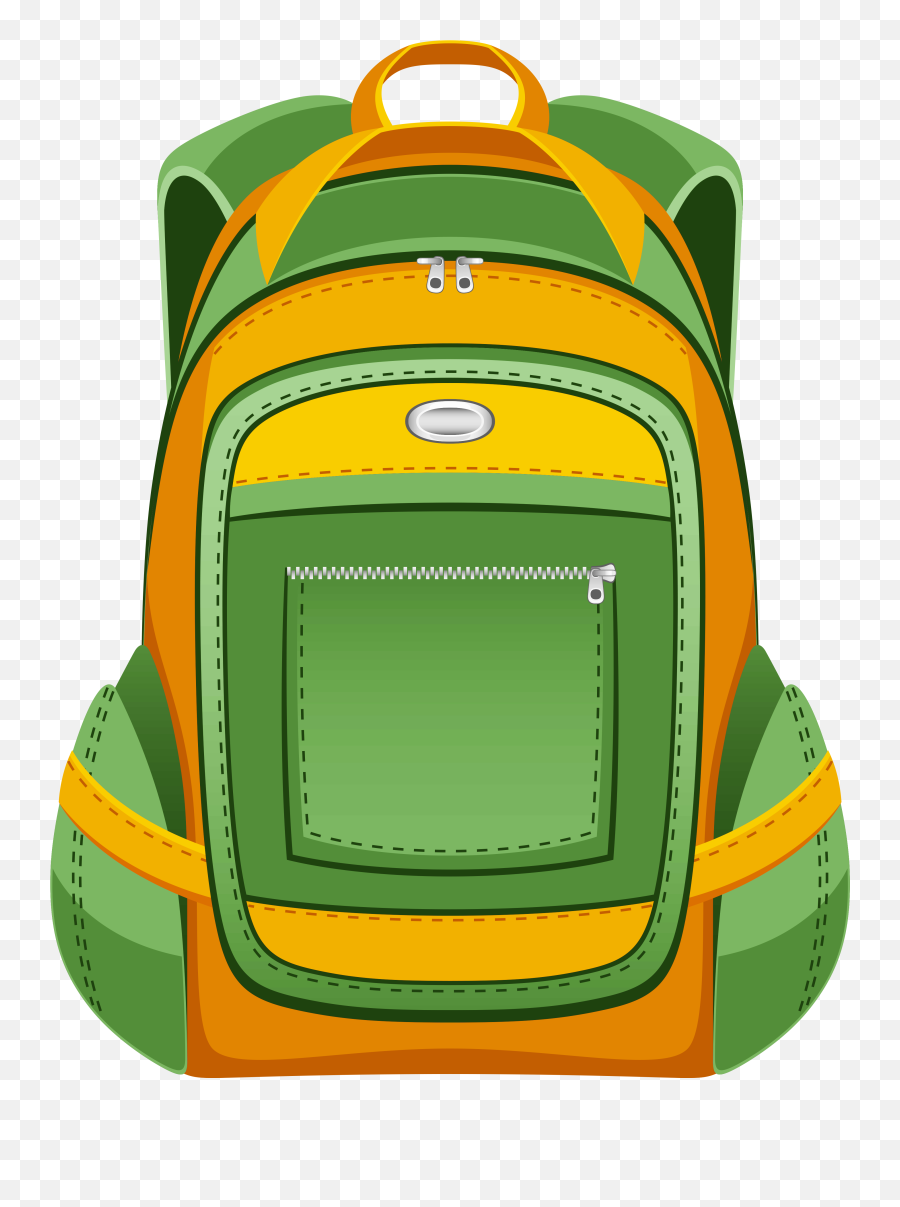 School Backpack Clipart Free Clipart Images 2 Clipartwiz - School Bag Vector Png Emoji,Emoji Bookbag