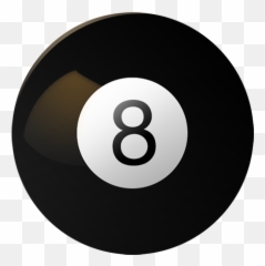 8 Ball Png Picture - Number Emoji