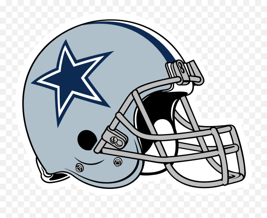 Dallas Cowboys Helmet Clipart At Free - Dallas Cowboys Helmet Png Emoji,Cowboys Emoji