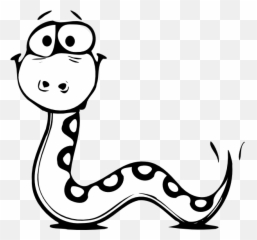 Snake Black And White Clip Art - Snake Black And White Clip Art Emoji,Snek Emoji