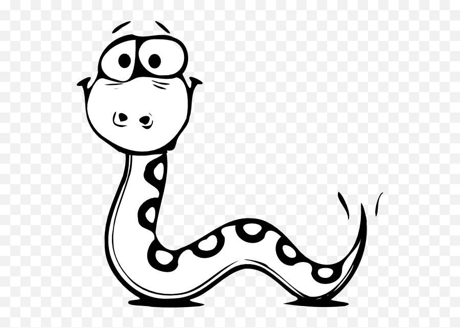 Snake Black And White Clip Art - Snake Black And White Clip Art Emoji,Snek Emoji