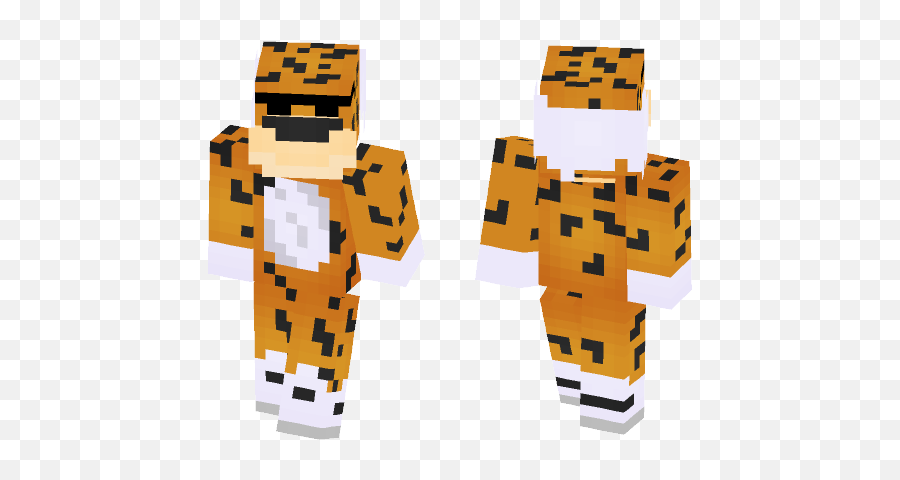Chester Cheetah Minecraft Skin - Tan Emoji,Cheeto Emoji