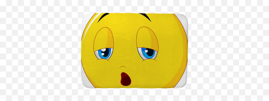 Exhausted And Tired Emoticon Isolated - Smiley Erschöpft Emoji,Tired Emoticons