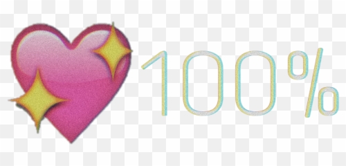 The Newest 100 Stickers On Picsart - Heart Emoji,Hunnid Emoji