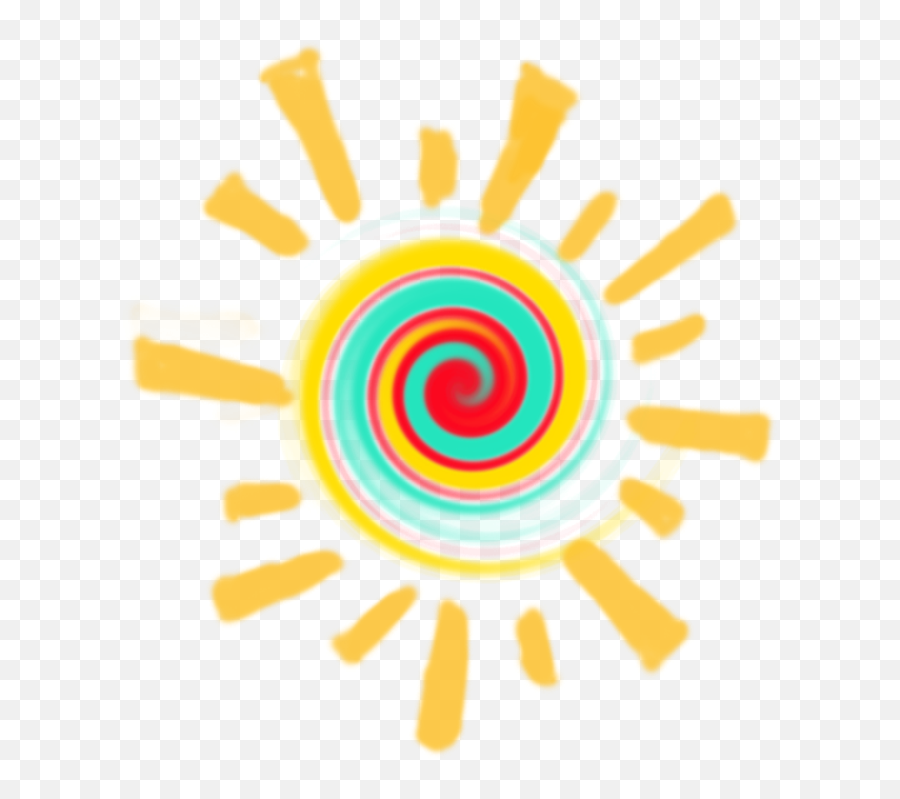 Ftestickers Cartoon Sun Sunlight - Circle Emoji,Sunlight Emoji