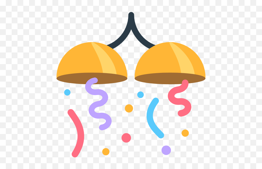 Emoji Confetti Symbol Text For New Year - Emoji Celebration Png,Happy New Year Emoji Message