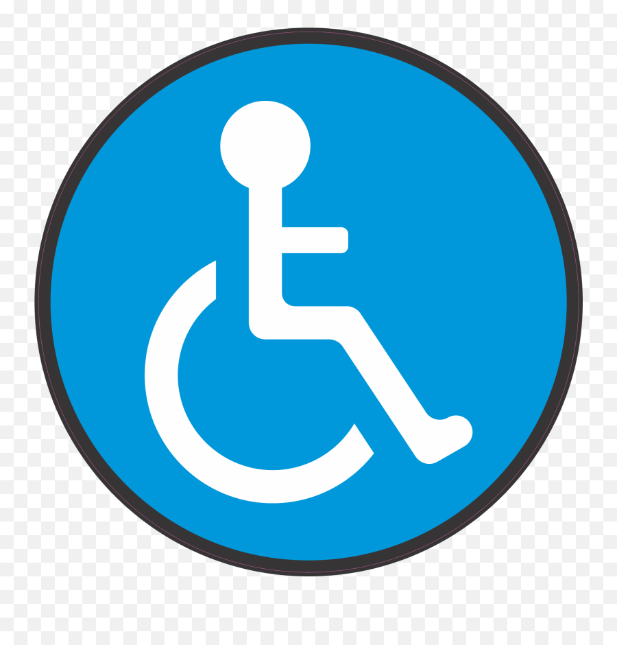 Handicap Floor Mark - Birth Defects Clipart Emoji,Handicap Emoji