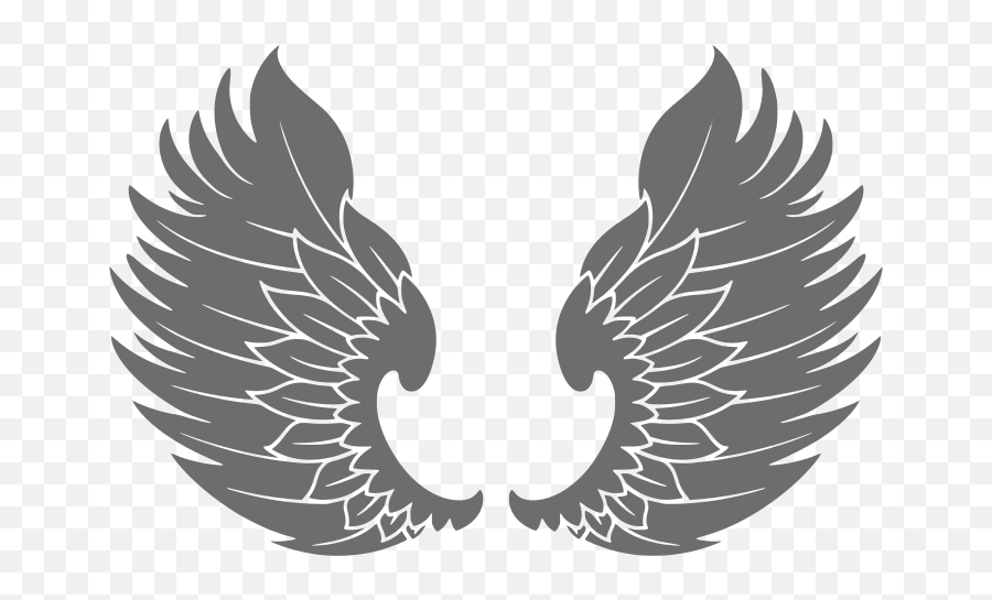 Angel Wings Free Svg Cutting File - Automotive Decal Emoji,Angel Wing Emoji