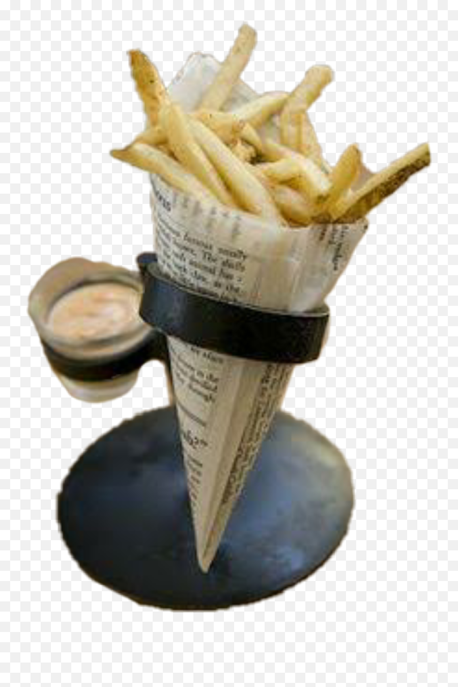 Chips Frenchfries Potatoe - French Fries Cone Paper French Fries In A Cone Emoji,French Fries Emoji