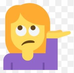 Emoji Face Mashup Bot On Twitter Person Tipping Hand - Fictional Character,Surfs Up Emoji