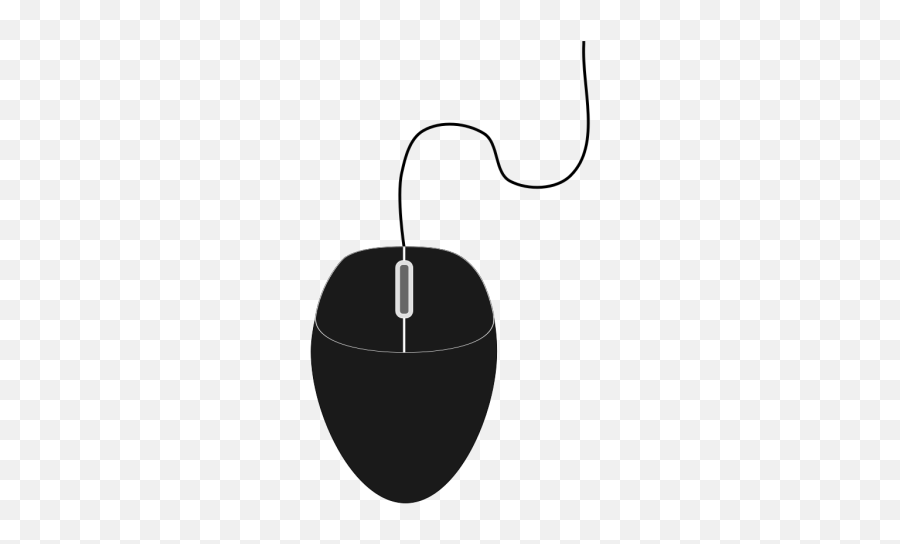 Black Mouse Png Svg Clip Art For Web - Download Clip Art Computer Mouse Cartoon Transparent Background Emoji,Computer Mouse Emoji