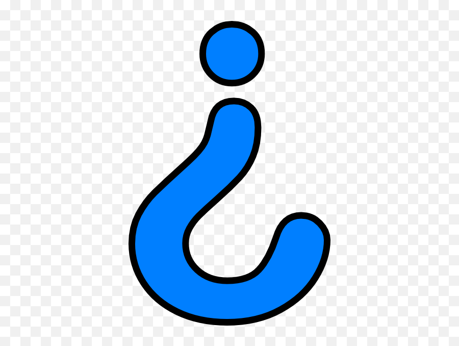 Upside Doen Question Mark - Blue Upside Down Question Mark Emoji,Upsidedown Emoji