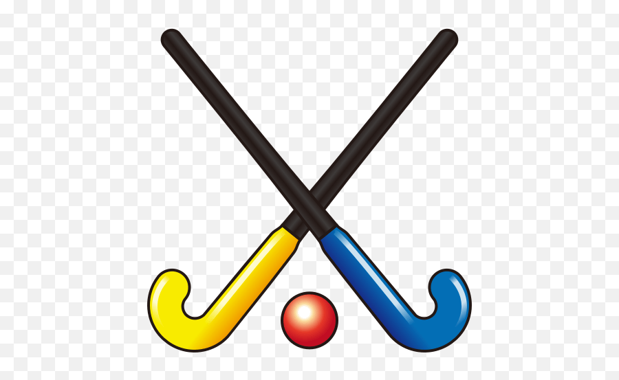 Field Hockey Ball Png Photo - Hockey Sticks And Ball Emoji,Emojidex
