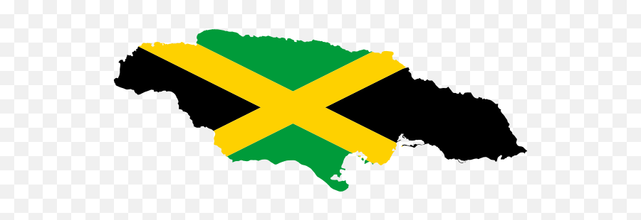 Jamaicas Map With Flag - Jamaican Flag Emoji,Guyana Flag Emoji