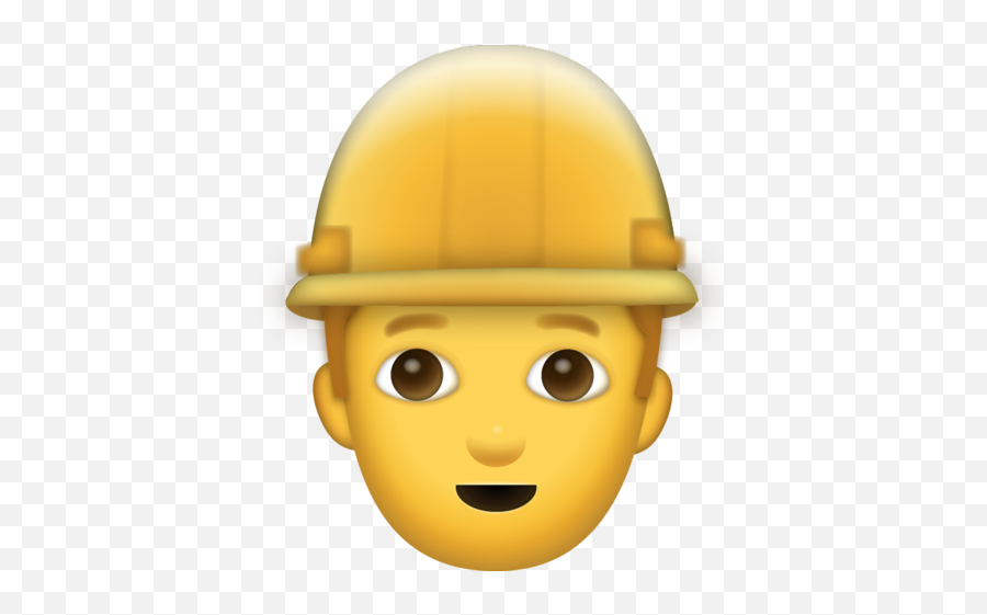 Worker Emoji Download Iphone - Engineering Emoji Png,Beard Emoji