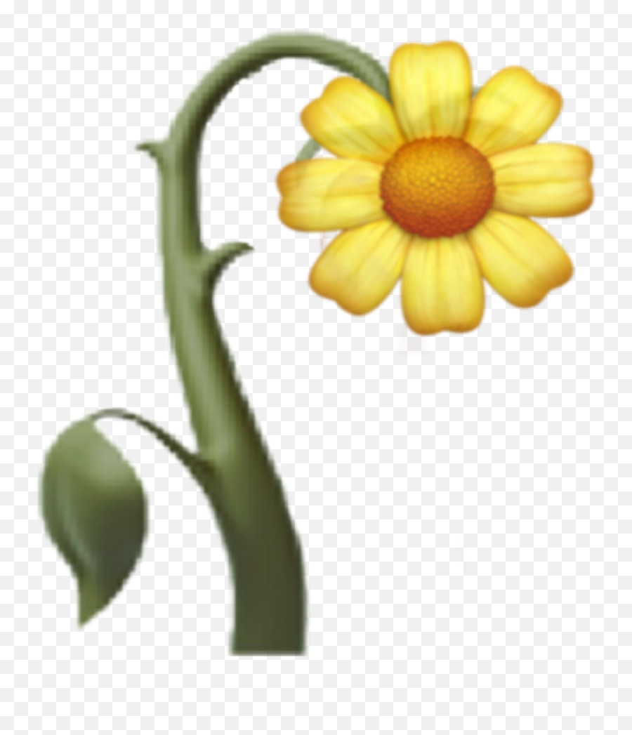 Emoji Emojis Yellow Green Rose Remixit - Narcissus,Rose Emojis