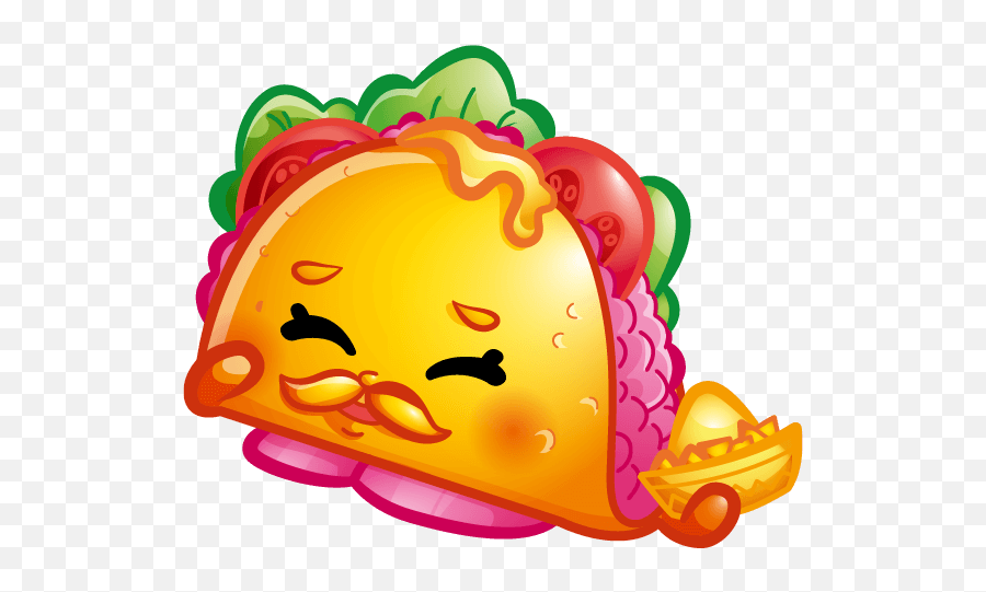 Shopkins - Shopkins Taco Terrie Emoji,Happy Birthday Emojipasta