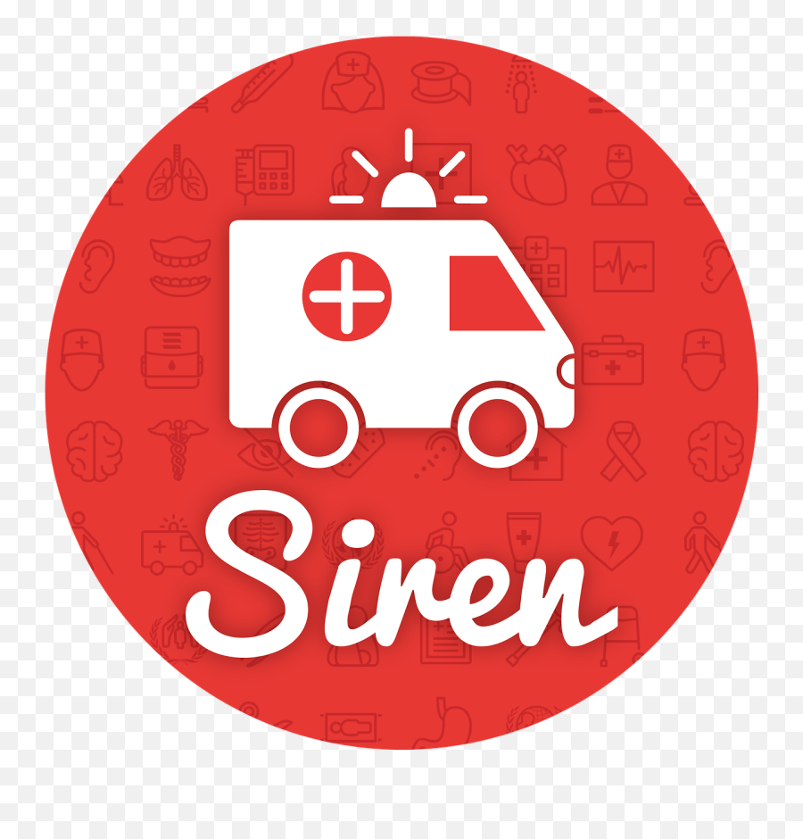 Ambulance Service Emergency Ambulance - Siren Ambulance App Emoji,Red Siren Emoji