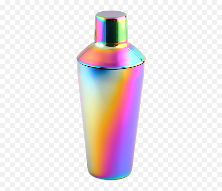 Cambridge Rainbow Cocktail Shaker And 2 Moscow Mule Mugs - Rainbow Pvd Cocktail Shaker Emoji,Salt Shaker Emoji
