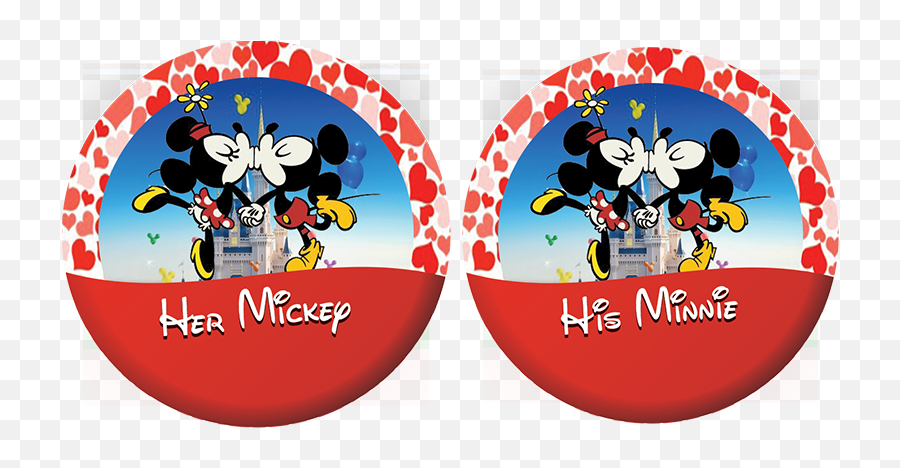 Minnie And Mickey - Cartoon Emoji,Minnie Emoji