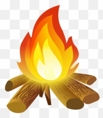 Campfire Hd Camp Fire Clipart Pictures Drawing Vector Art - Transparent Background Campfire Clipart Emoji,Camping Emoji