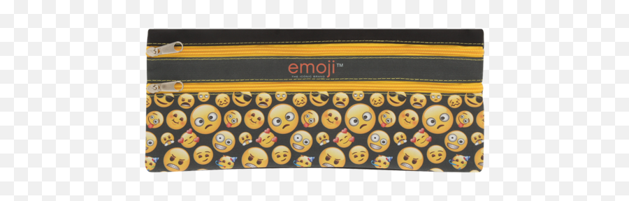 Emoji 2 Zip Pencil Bag 33cm - Smiley,Calculator Emoji