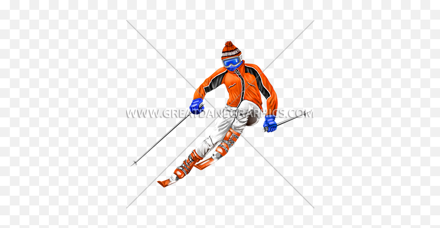 Skis Vector Orange Transparent Png - Downhill Emoji,Skiing Emoticon
