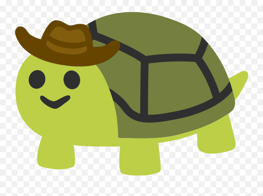 I Really Liked The Edit Of The Cat With - Turtle Emoji Transparent Background,Cowboy Emoji Android