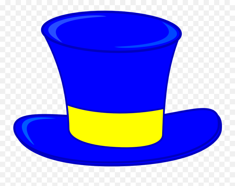 Top Hat Magic Show - Blue Top Hat Clipart Emoji,Unicorn Emoji Hat